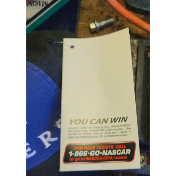 NASCAR #5 Farmers Insurance Team Color Pit Hat Kssey Kahne Strap Back - Picture 2 of 7